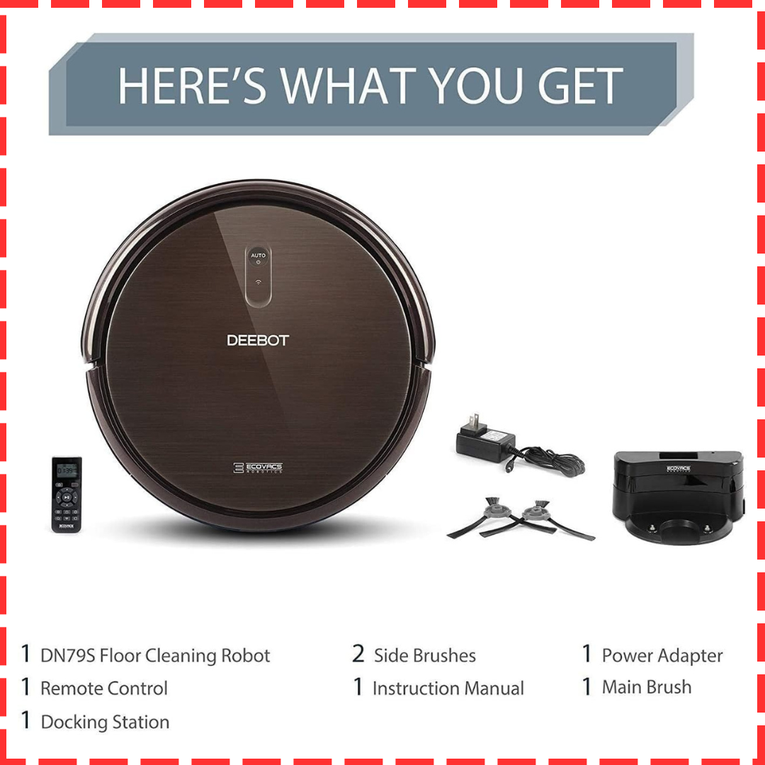 Ecovacs DEEBOT N79S - Best Robot Vacuum For Tile Floors