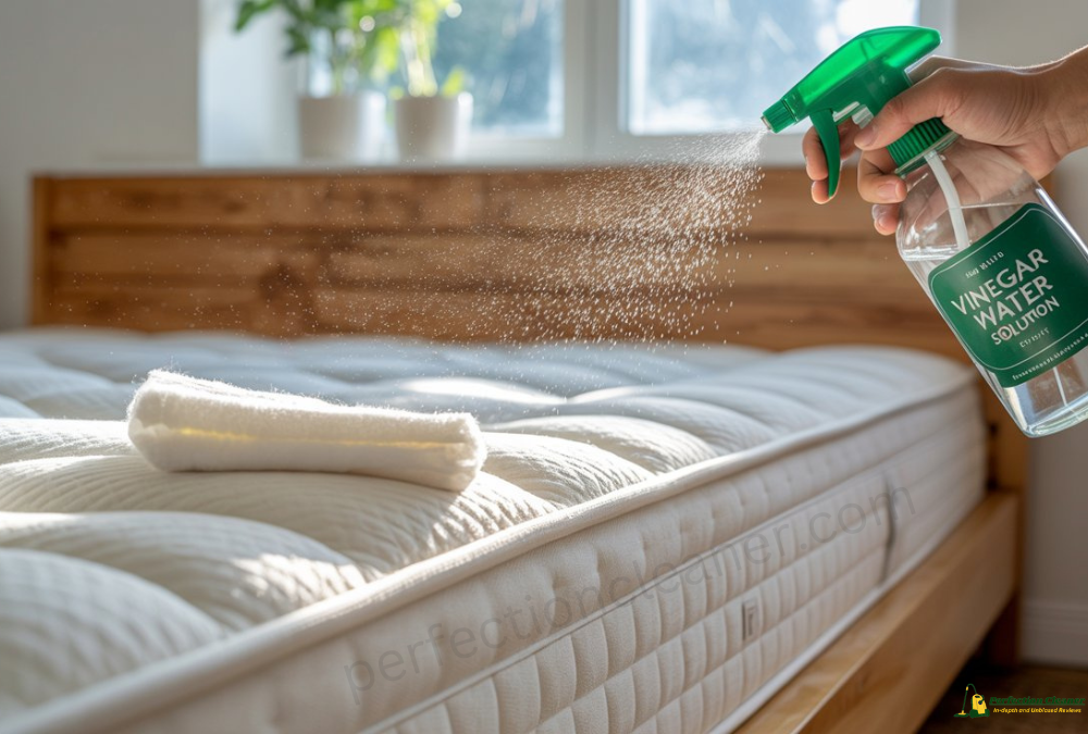 How to Remove Baking Soda from Mattress Without Vacuum 6 Vinegar and Water Solution