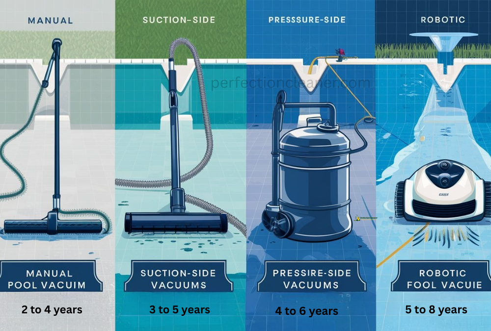 Understanding Pool Vacuum Lifespans by Type