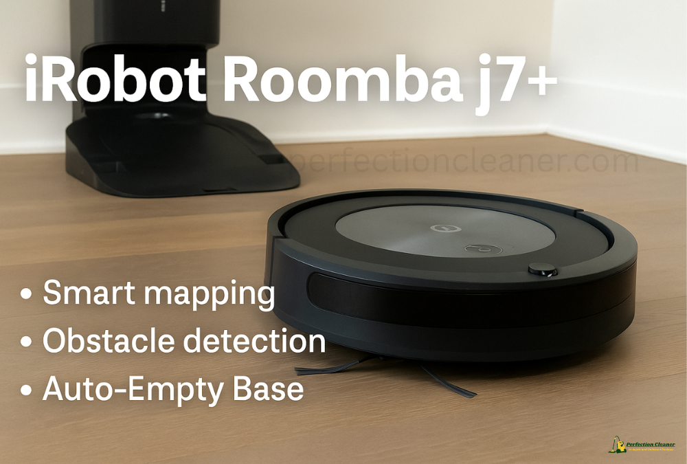 iRobot Roomba j7+ – Best for Smart Multi-Floor Mapping