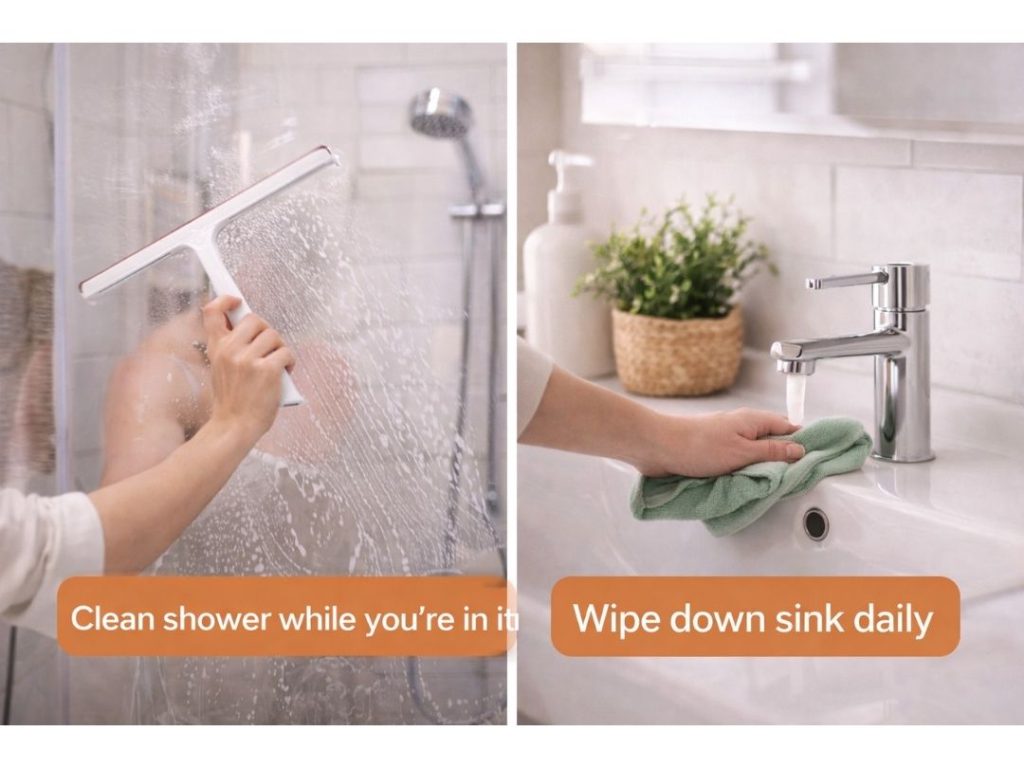 35 Easy Home Cleaning Ideas That Actually Work: A Real Person's Guide 3 Bathroom Cleaning Tips: Easy Deep Cleaning Methods