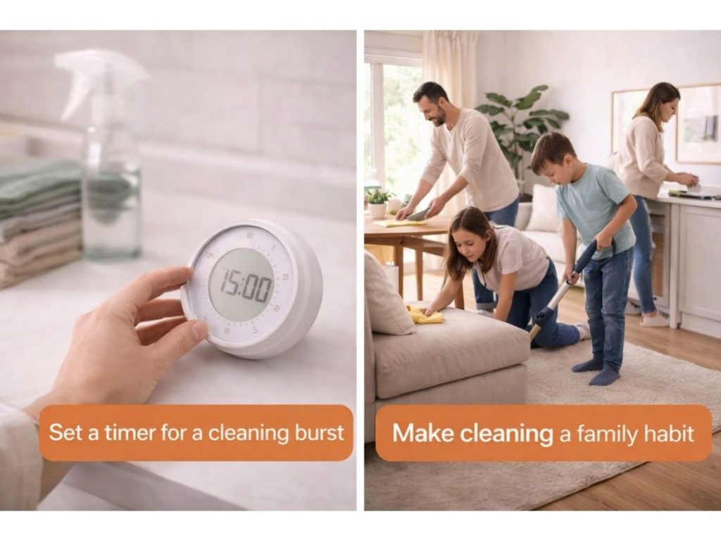 35 Easy Home Cleaning Ideas That Actually Work: A Real Person's Guide 8 How to Make Cleaning Habits Work in Real Life