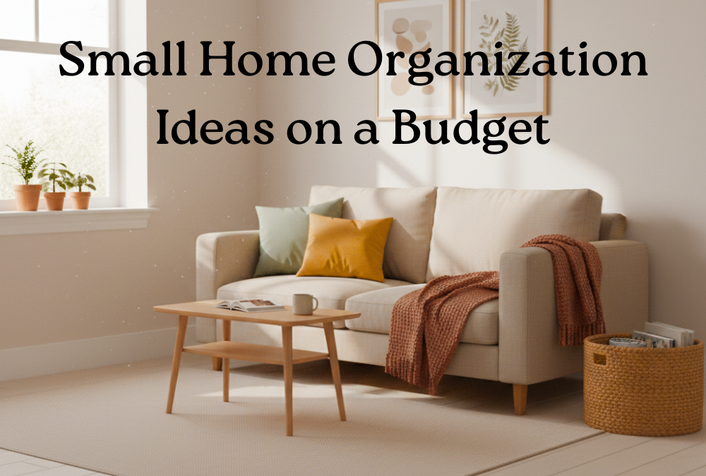 Small Home Organization Ideas on a Budget 1 Small Home Organization Ideas on a Budget