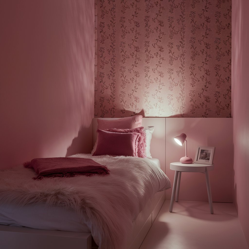 11 Beautiful Girls Bedroom Ideas That Are Easy to Create 2 Soft Pink Minimal Bedroom