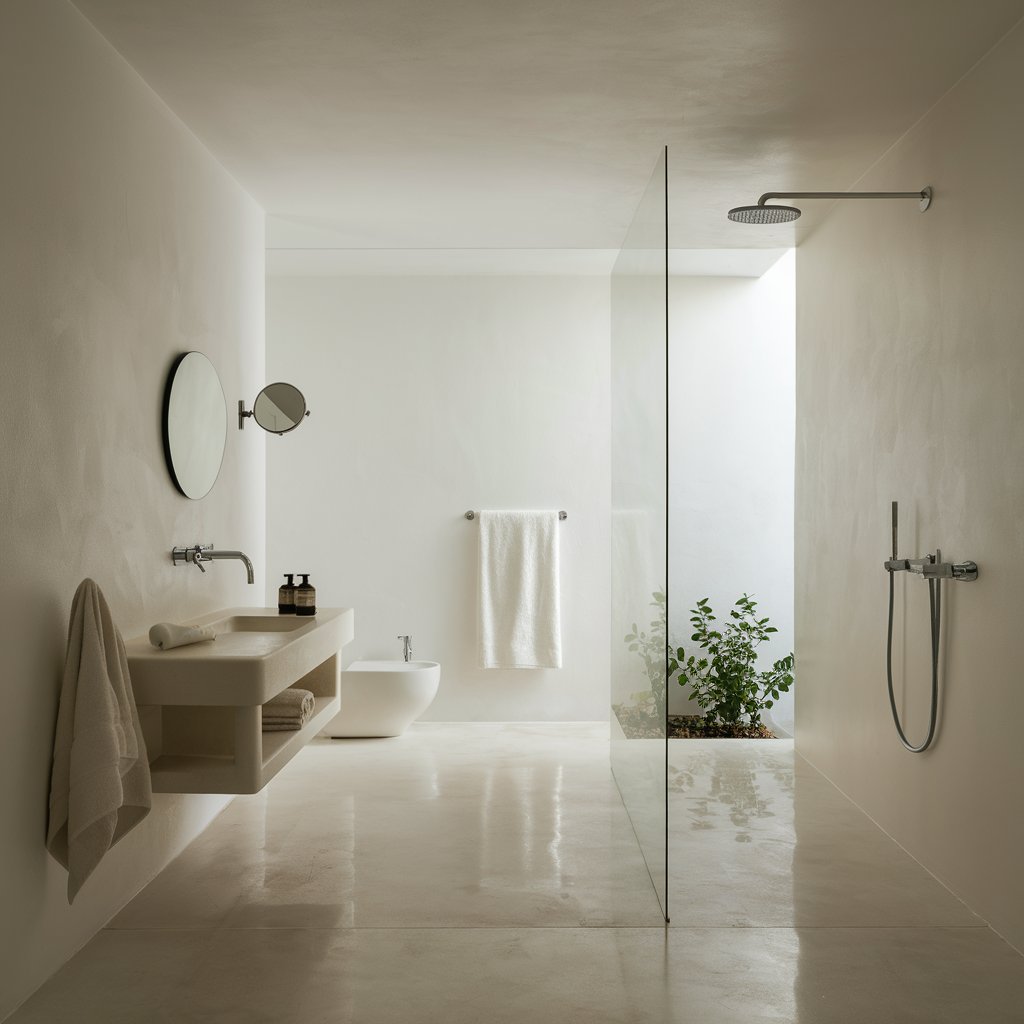 9 Stylish Bathroom Ideas for Every Home 2 Minimalist White Bathroom