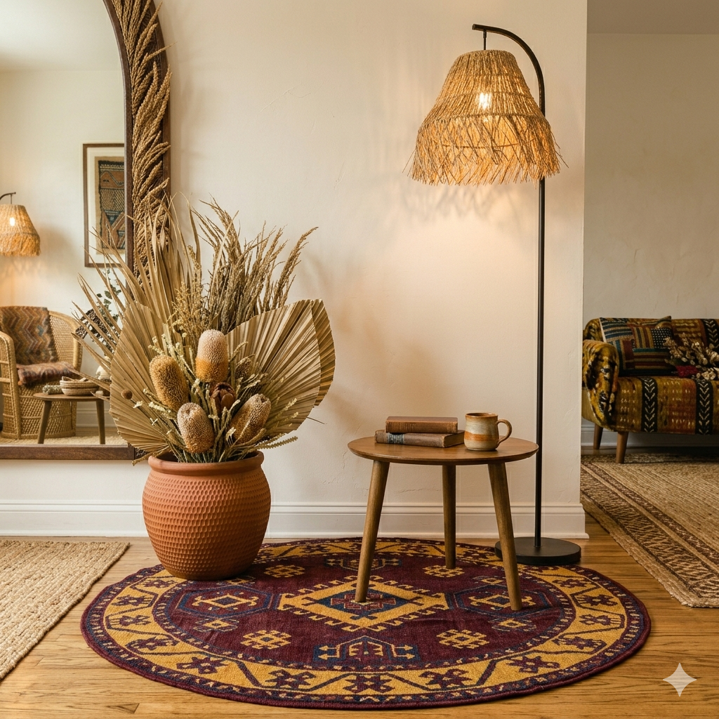 15 Afrohemian Home Decor Ideas for Small Spaces (Stylish, Cozy & Budget-Friendly) 15 Afrohemian Home Decor Ideas