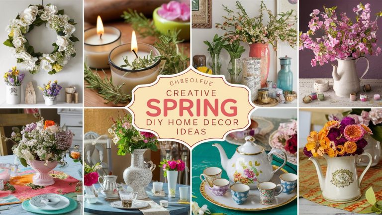 Spring DIY Home Decor Ideas