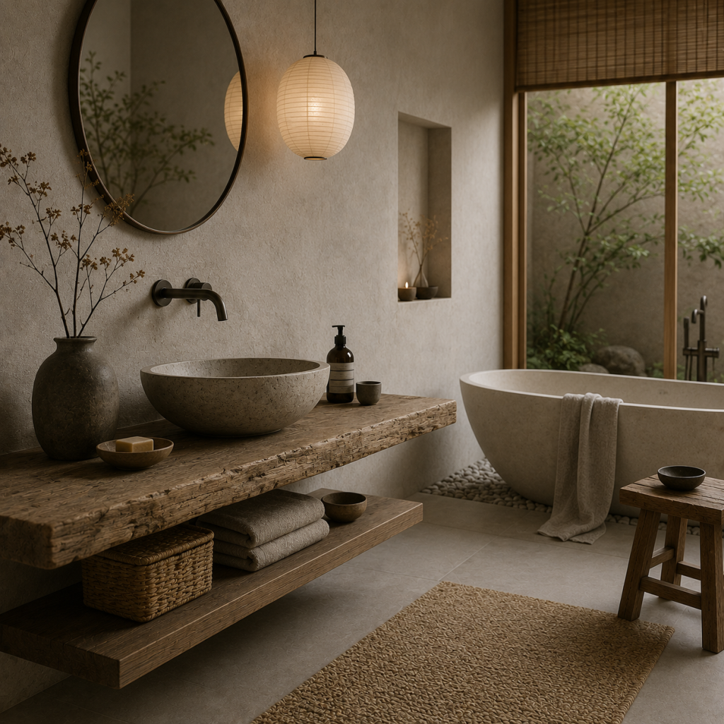 Japandi Bathroom Ideas