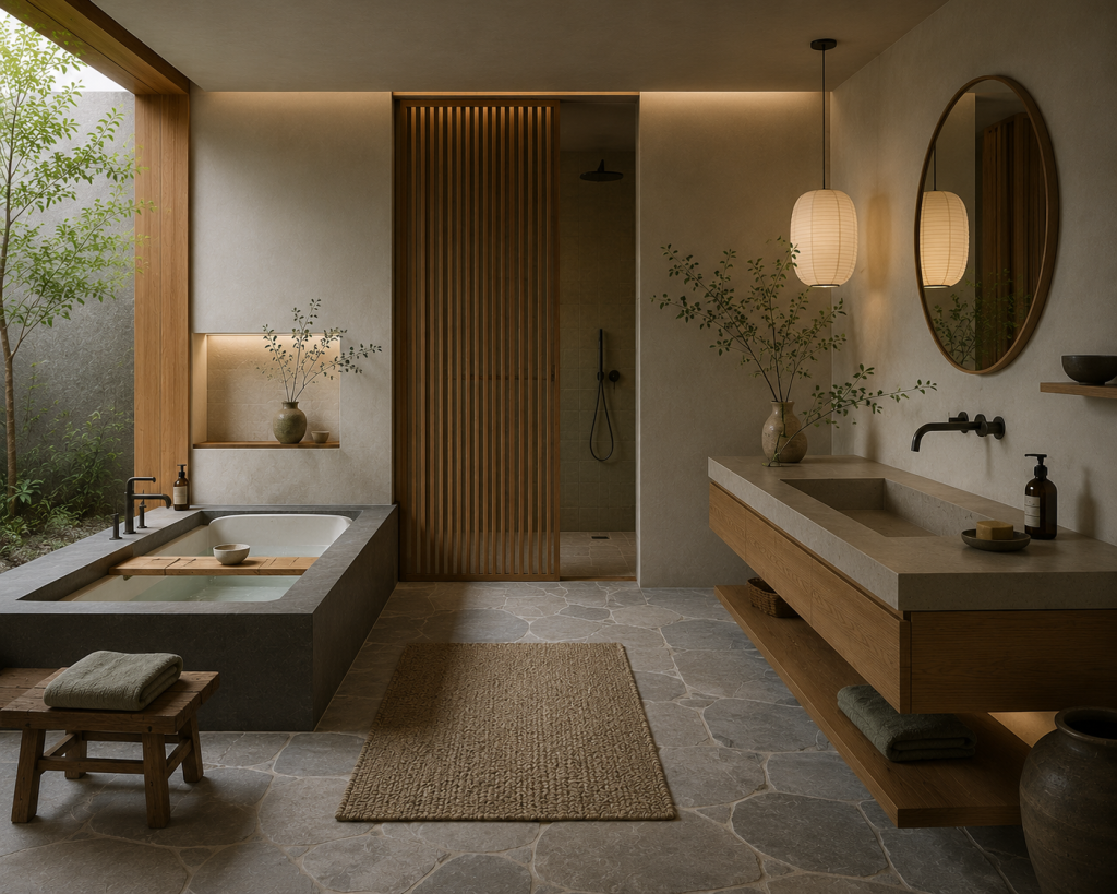 Japandi Bathroom Ideas