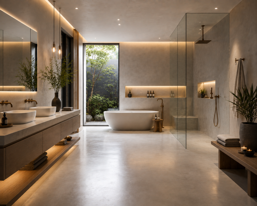 Japandi Bathroom Ideas
