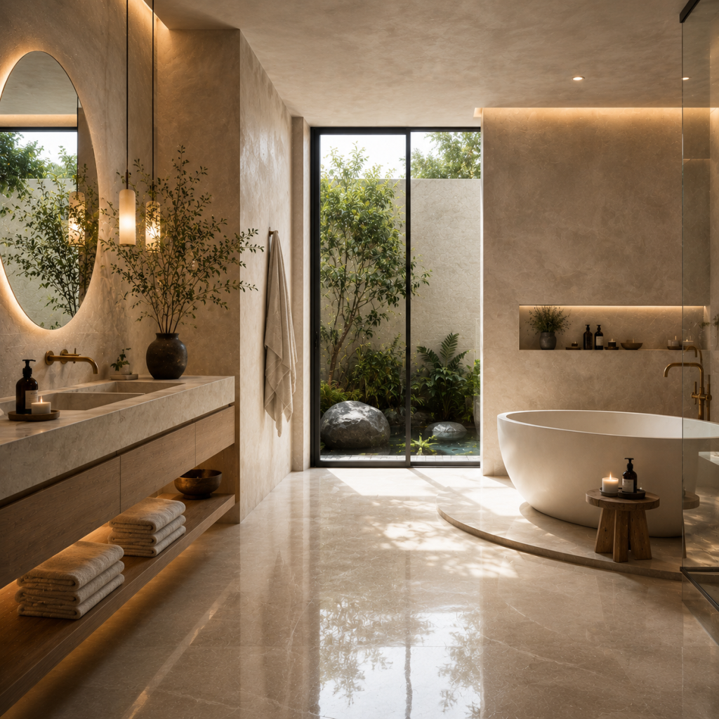 Japandi Bathroom Ideas 