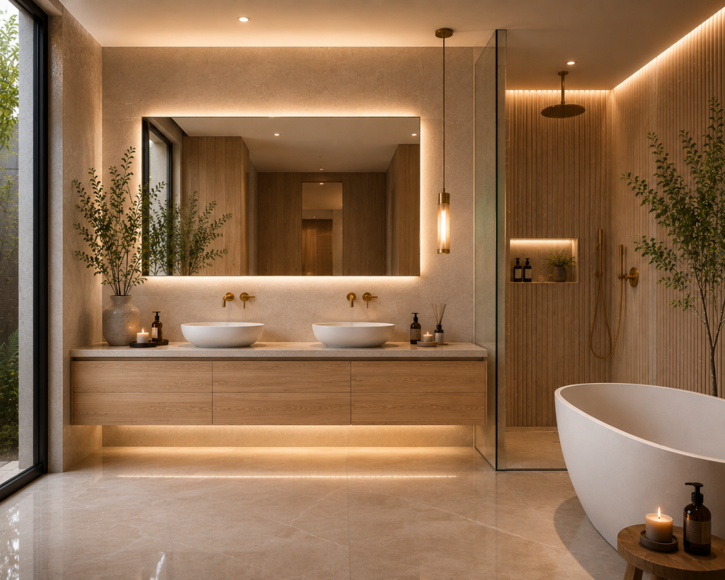 Japandi Bathroom Ideas 