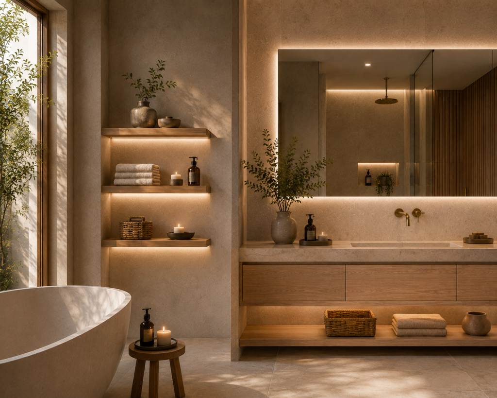 Japandi Bathroom Ideas 