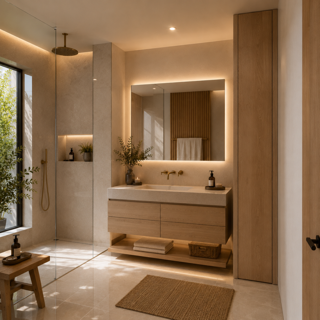 Japandi Bathroom Ideas 