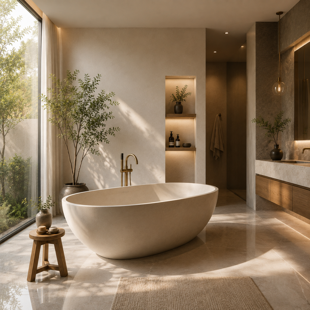 Japandi Bathroom Ideas 