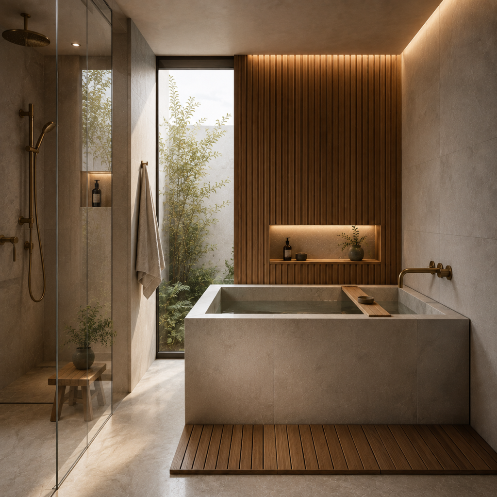 Japandi Bathroom Ideas 