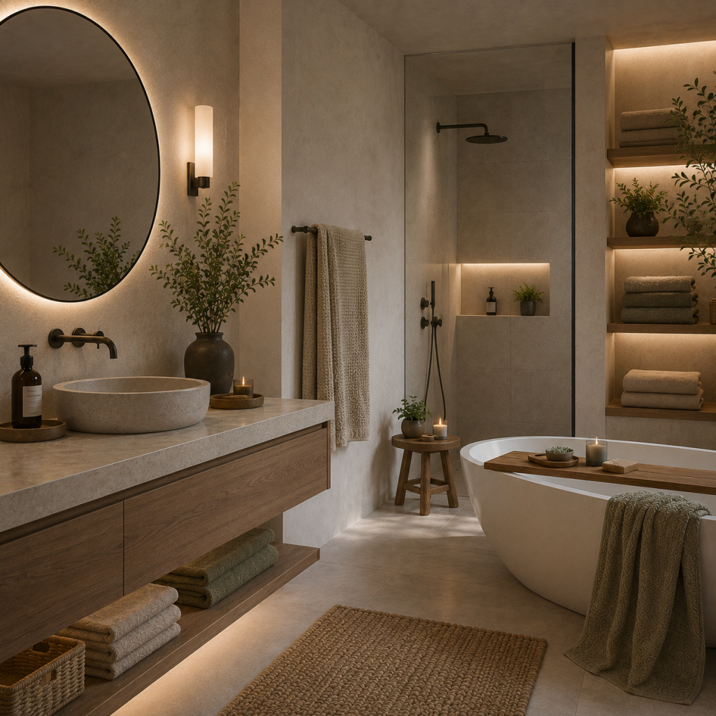 Japandi Bathroom Ideas 