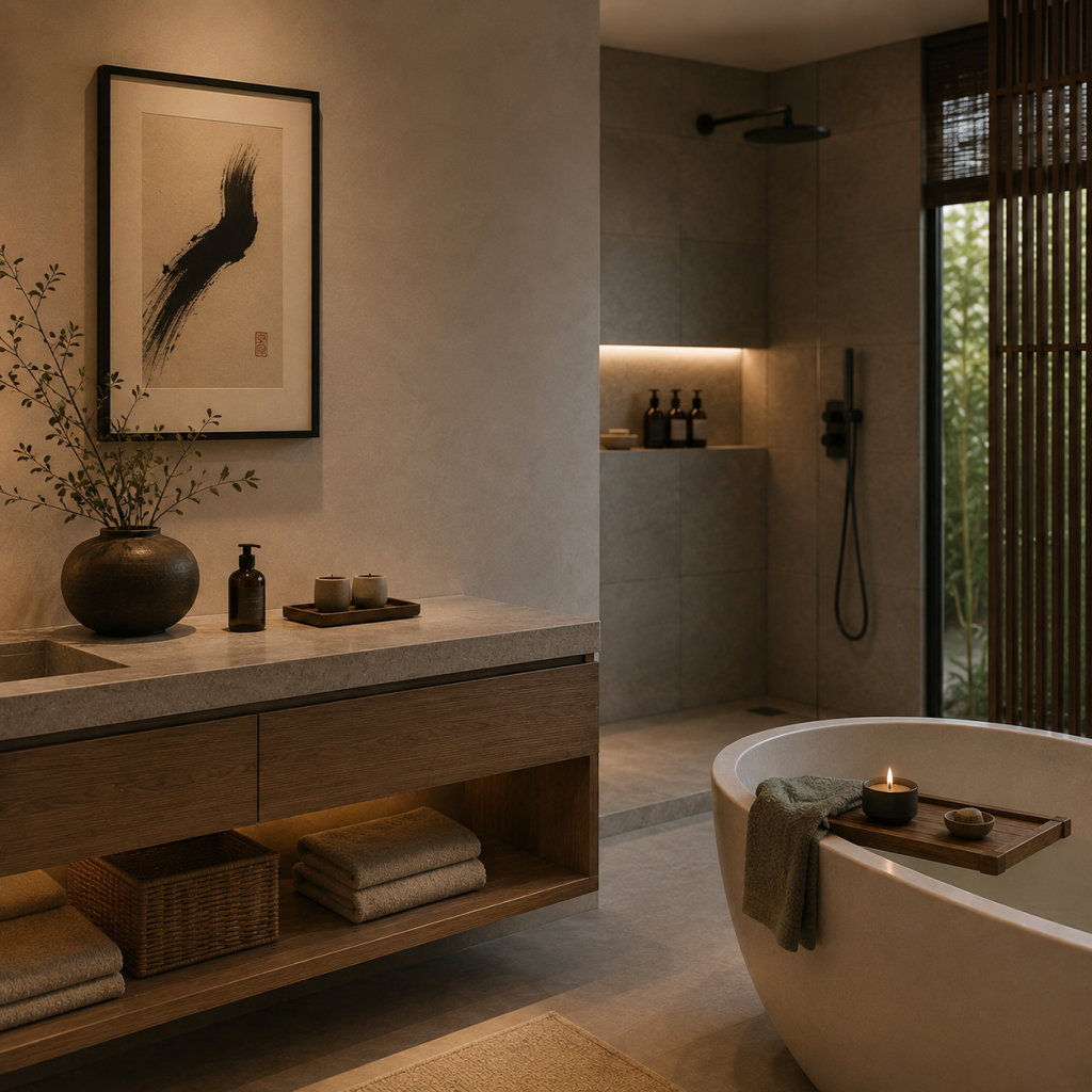 Japandi Bathroom Ideas 
