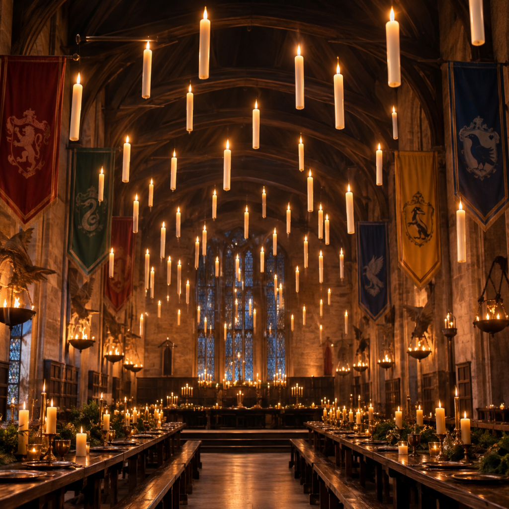 15 Harry Potter Theme Halloween Decor Ideas for a Hogwarts-Worthy Home 2 Harry Potter Theme Halloween Decor