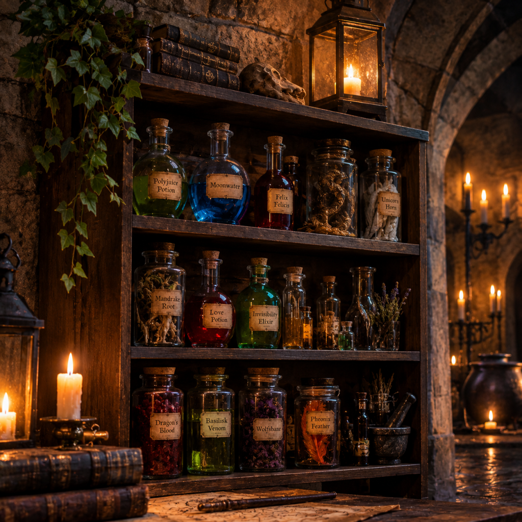 15 Harry Potter Theme Halloween Decor Ideas for a Hogwarts-Worthy Home 4 Harry Potter Theme Halloween Decor