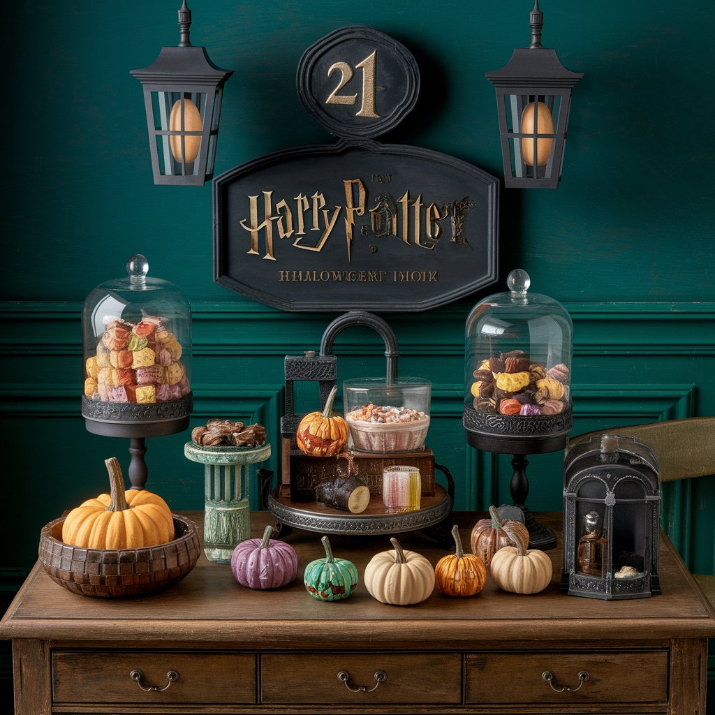15 Harry Potter Theme Halloween Decor Ideas for a Hogwarts-Worthy Home 16 Harry Potter Theme Halloween Decor
