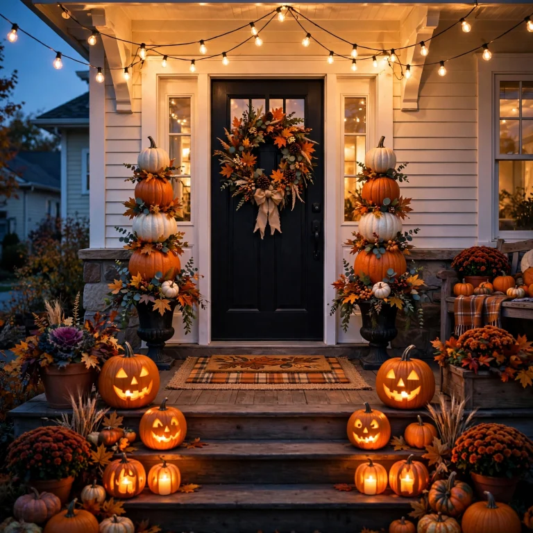 15 Front Porch Halloween Ideas With a Premium Look 6 15 Front Porch Halloween Ideas With a Premium Look