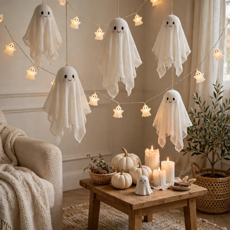 12 Ghost Halloween Decorations: Cute, Classy, Not Creepy 17 12 Ghost Halloween Decorations: Cute, Classy, Not Creepy