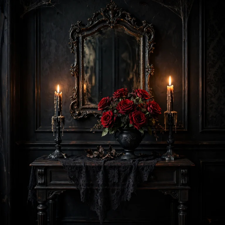 12 Elegant Gothic Halloween Decorations for a Refined Look