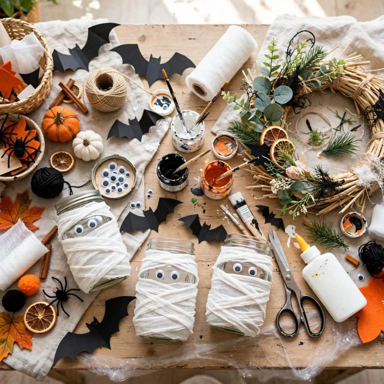 15 Halloween DIY Decorations Under $15 Each (Easy Projects)