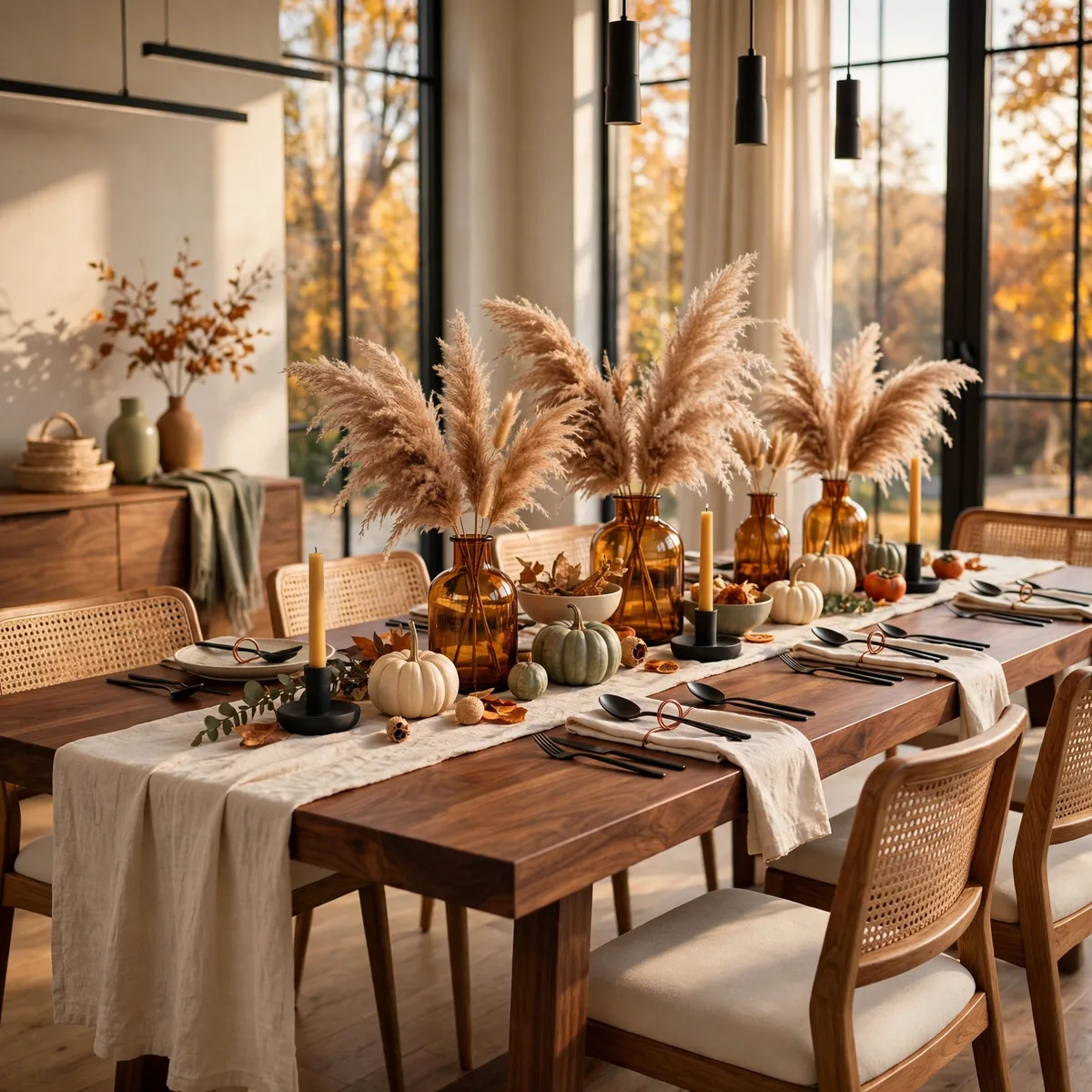 Modern Thanksgiving Decor: 12 Fresh Ideas for a Warm and Current Holiday 1 modern thanksgiving decor featured image