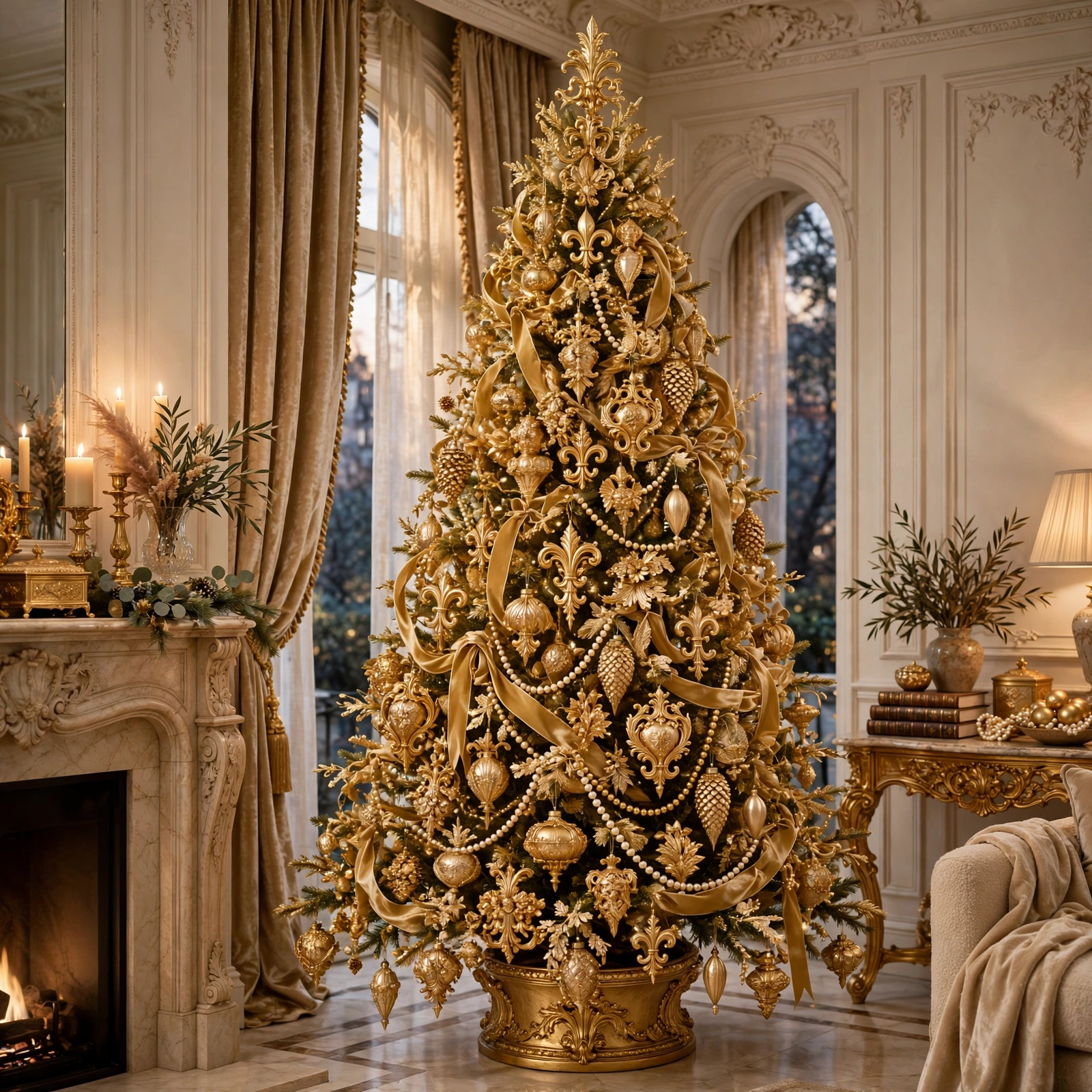 12 Rococo Christmas Decor Ideas for Opulent Holiday Glamour 2 rococo christmas decor 01 1 PerfectionCleaner