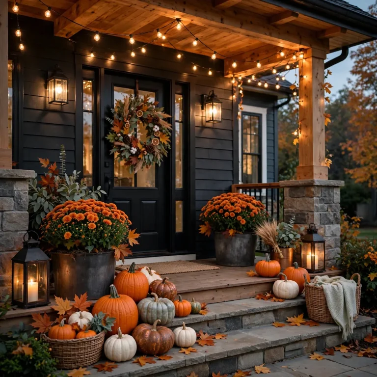 Thanksgiving Outdoor Decorations: 12 Ideas for a Porch That Glows 34 thanksgiving outdoor decorations featured image