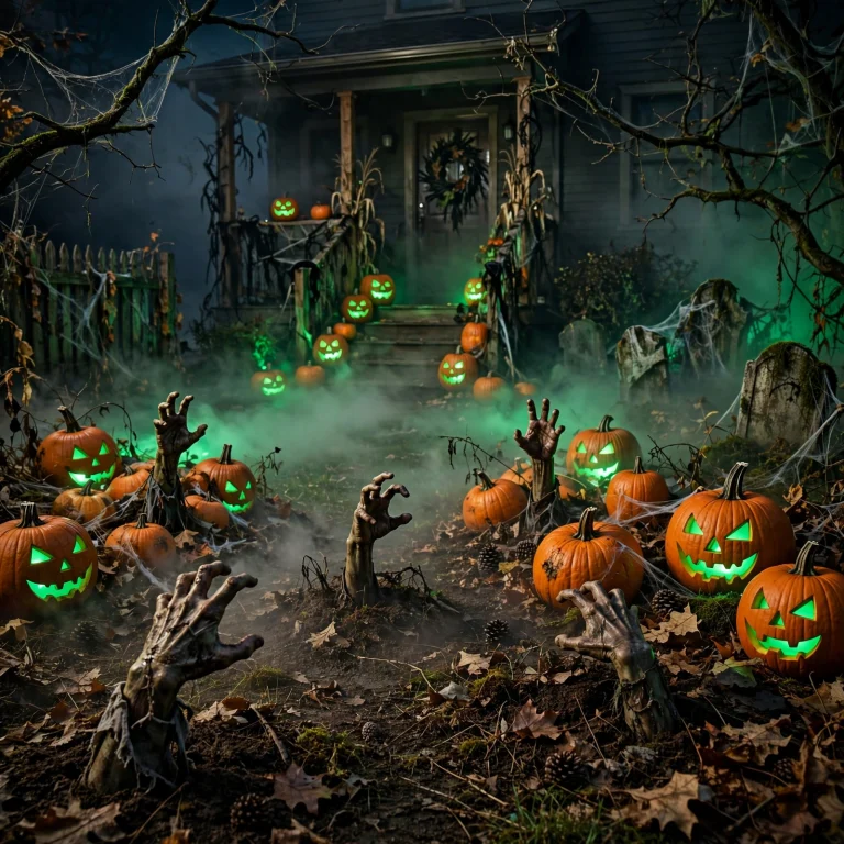 12 Zombie Halloween Decorations: Scary Without the Gore 33 zombie halloween decorations featured image